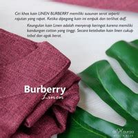 Jual Linen Burberry Model & Desain Terbaru 